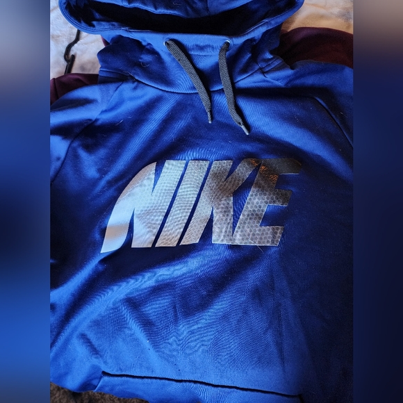 Nike Other - Nike hoodie, blue, size XL